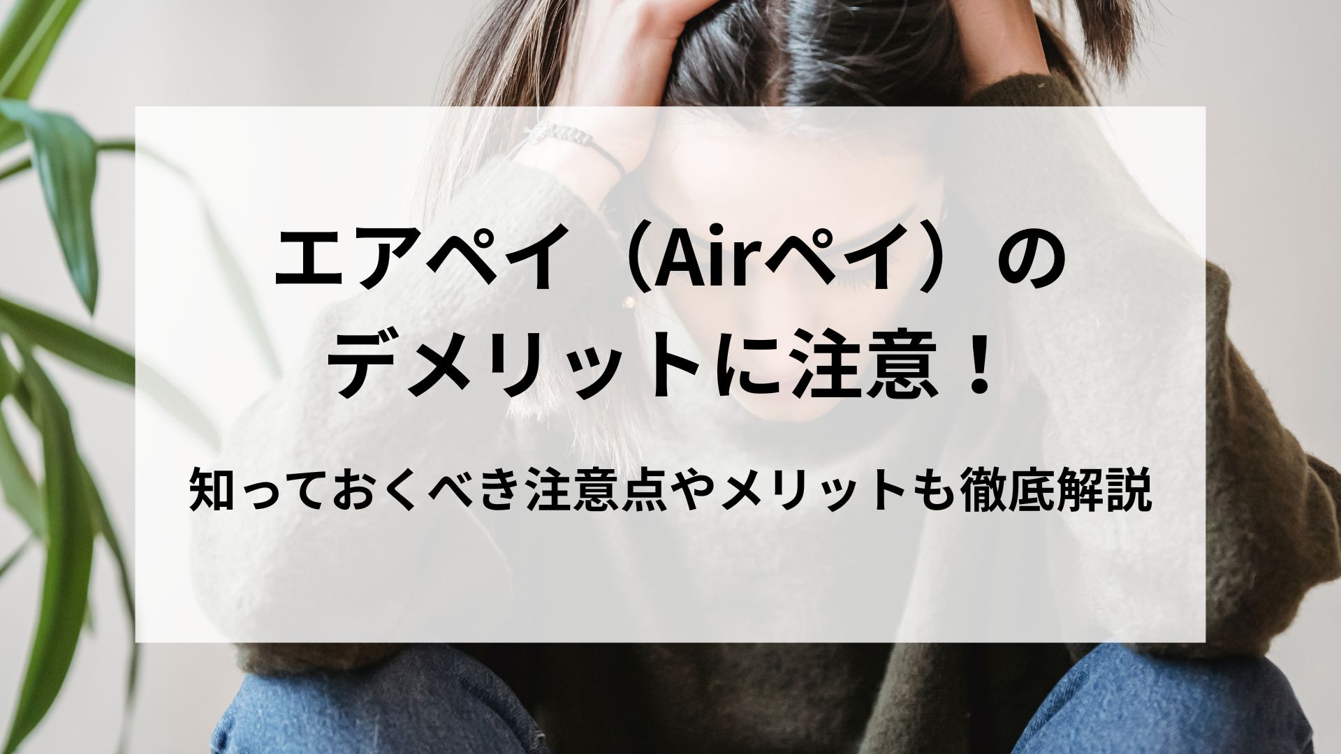 エアペイ デメリット